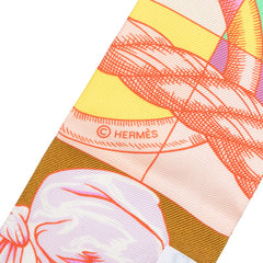 エルメス ツイリー Cavalleria d'Etriers カヴァッレリア・デトリエ スカーフ マルチカラー シルク レディース HERMES 【中古】
