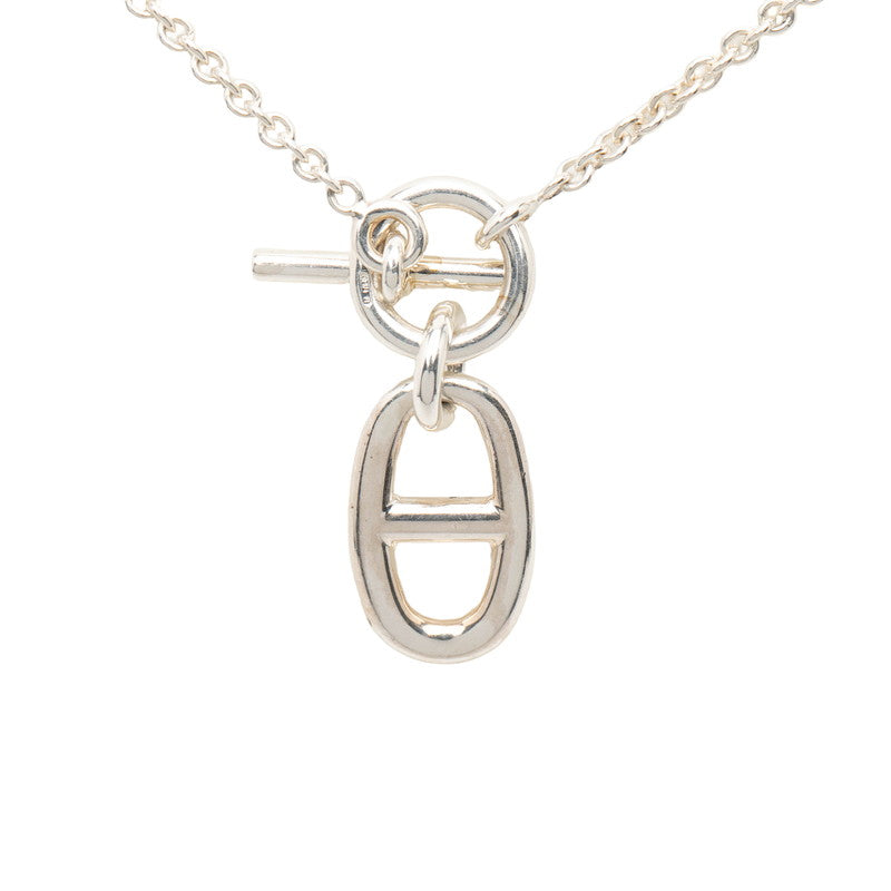 エルメス シェーヌダンクル アミュレット ペンダント ネックレス SV925 シルバー レディース HERMES 【中古】