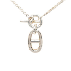 エルメス シェーヌダンクル アミュレット ペンダント ネックレス SV925 シルバー レディース HERMES 【中古】