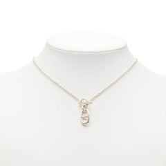 エルメス シェーヌダンクル アミュレット ペンダント ネックレス SV925 シルバー レディース HERMES 【中古】