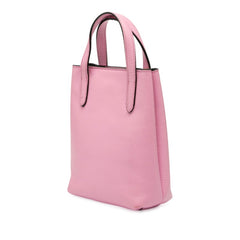 サルヴァトーレフェラガモ ガンチーニ ハンドバッグ ショルダーバッグ 2WAY GU-220024 ピンク レザー レディース Salvatore Ferragamo 【中古】