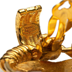 シャネル ヴィンテージ ココマーク イヤリング ゴールド メッキ レディース CHANEL 【中古】