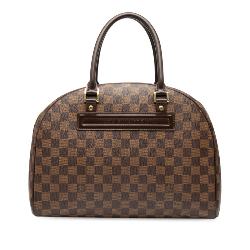 ルイ ヴィトン ダミエ ノリータ ハンドバッグ N41455 ブラウン PVC レザー レディース LOUIS VUITTON 【中古】