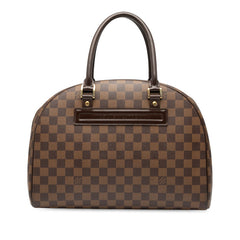 ルイ ヴィトン ダミエ ノリータ ハンドバッグ N41455 ブラウン PVC レザー レディース LOUIS VUITTON 【中古】