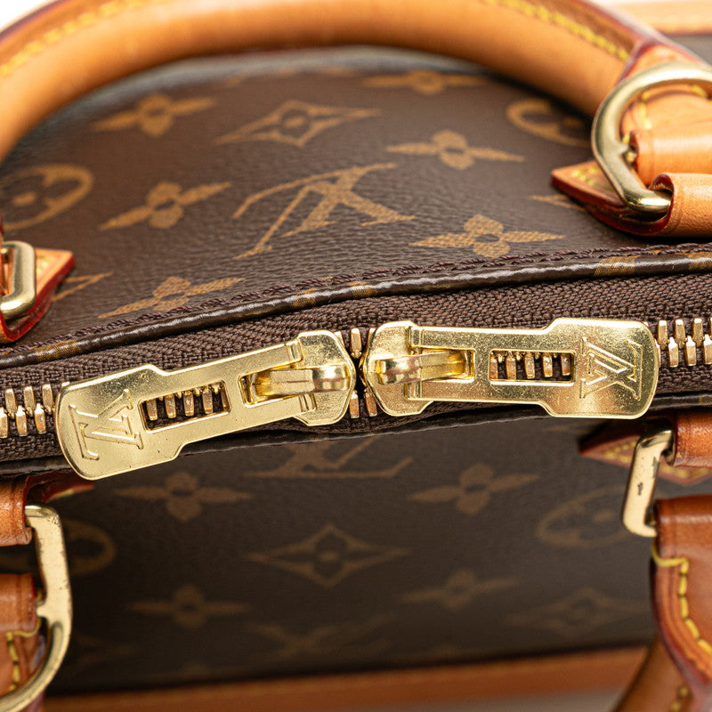 ルイ ヴィトン モノグラム アルマBB ハンドバッグ ショルダーバッグ 2WAY M46990 ブラウン PVC レザー レディース LOUIS VUITTON 【中古】