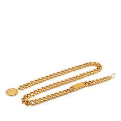 シャネル ココマーク 31 RUE CAMBON PARIS チェーンベルト ゴールド メッキ レディース CHANEL 中古