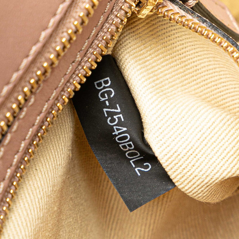 ヴァレンチノ ロックスタッズ ハンドバッグ ショルダーバッグ 2WAY グレージュ レザー レディース Valentino 【中古】