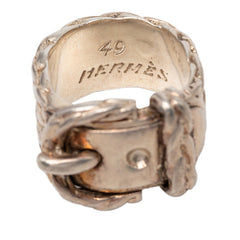 エルメス ディアンヌ リング 指輪 #49 SV925 シルバー レディース HERMES 【中古】