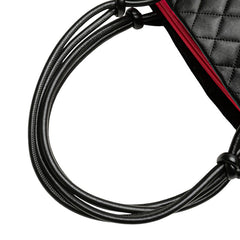 シャネル マトラッセ カンボンライン ココマーク トートバッグ ハンドバッグ ブラック ラムスキン レディース CHANEL 【中古】