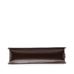 ルイ ヴィトン ダミエ ヴェニスGM トートバッグ ハンドバッグ N51146 ブラウン PVC レザー レディース LOUIS VUITTON 【中古】