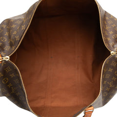 ルイ ヴィトン モノグラム キーポル60 ボストンバッグ トラベルバッグ M41422 ブラウン PVC レザー レディース LOUIS VUITTON 【中古】