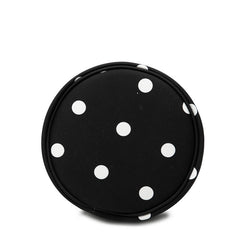 バレンシアガ ドット ウィールXS ハンドバッグ バケットバッグ ショルダーバッグ 2WAY 619458 ブラック ホワイト ナイロン レディース BALENCIAGA 【中古】