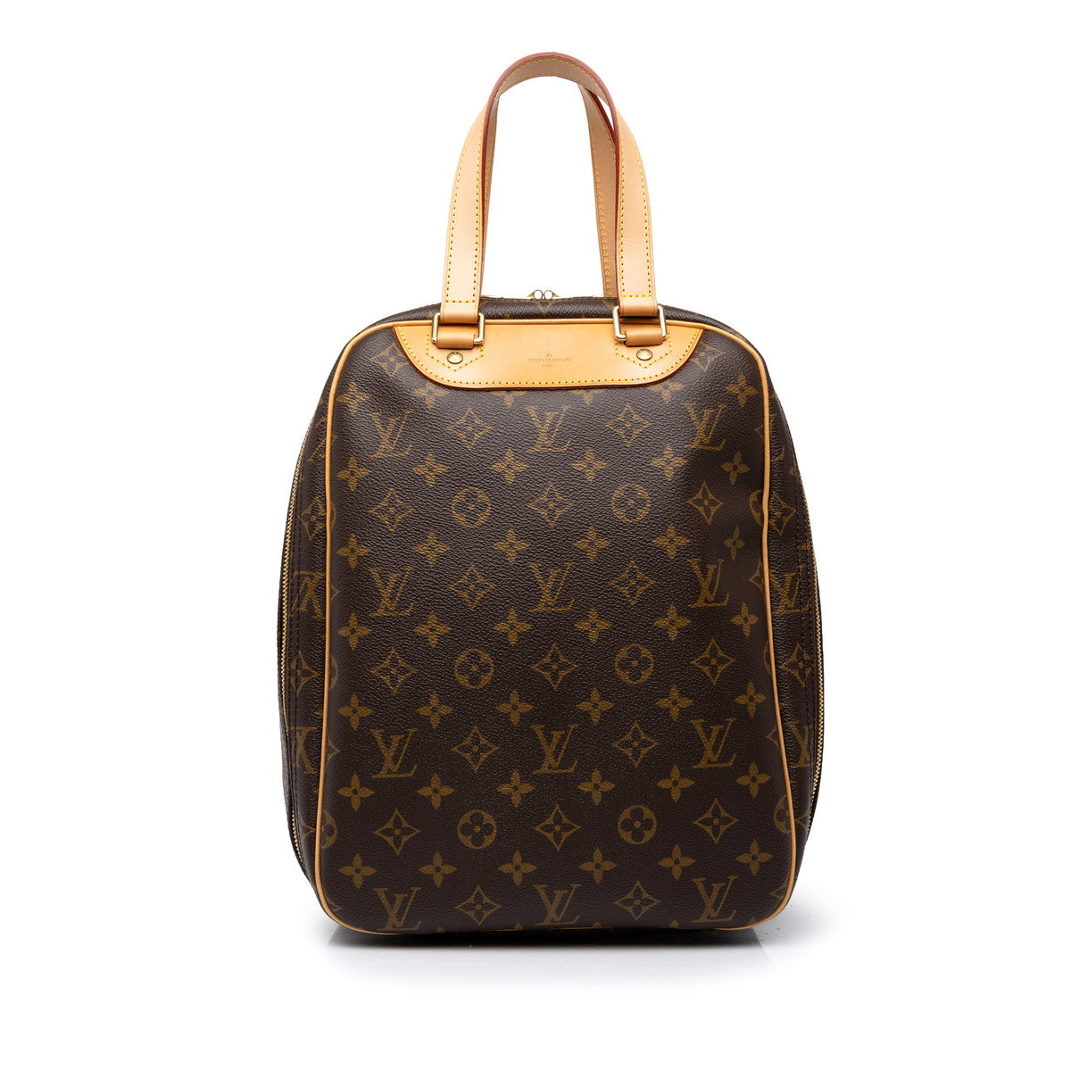 ルイ ヴィトン モノグラム エクスキュルシオン ハンドバッグ M41450 ブラウン PVC レザー レディース LOUIS VUITTON 中古