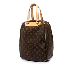 ルイ ヴィトン モノグラム エクスキュルシオン ハンドバッグ M41450 ブラウン PVC レザー レディース LOUIS VUITTON 中古