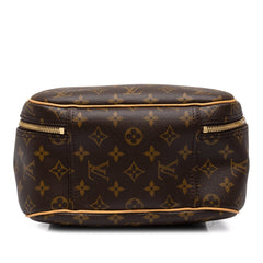 ルイ ヴィトン モノグラム エクスキュルシオン ハンドバッグ M41450 ブラウン PVC レザー レディース LOUIS VUITTON 中古