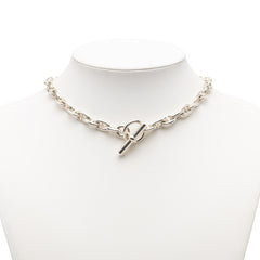 エルメス シェーヌダンクル PM 43コマ ヴィンテージ ネックレス SILVER シルバー ユニセックス HERMES 【中古】