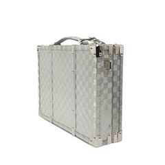 ルイ ヴィトン ダミエ グリッター ハードトランク トランク ショルダーバッグ 2WAY M20478 シルバー レザー レディース LOUIS VUITTON 【中古】