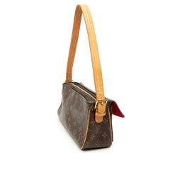 ルイ ヴィトン モノグラム ヴィバシテMM ワンショルダーバッグ M51164 ブラウン PVC レザー レディース LOUIS VUITTON 【中古】