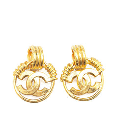 シャネル ヴィンテージ ココマーク イヤリング ゴールド メッキ レディース CHANEL 【中古】