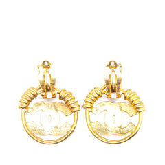 シャネル ヴィンテージ ココマーク イヤリング ゴールド メッキ レディース CHANEL 【中古】