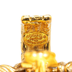 シャネル ヴィンテージ ココマーク イヤリング ゴールド メッキ レディース CHANEL 【中古】