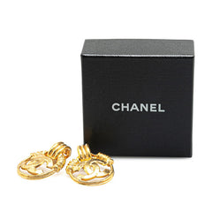 シャネル ヴィンテージ ココマーク イヤリング ゴールド メッキ レディース CHANEL 【中古】
