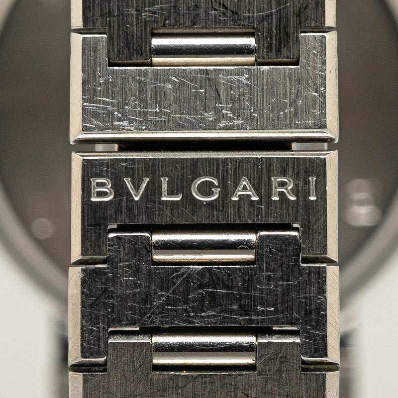 ブルガリ ブルガリブルガリ 腕時計 BB33SS クオーツ ブラック文字盤 ステンレススチール メンズ BVLGARI 【中古】