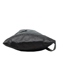 サルヴァトーレフェラガモ ロゴ ショルダーバッグ ブラック ブラウン レザー レディース Salvatore Ferragamo 【中古】