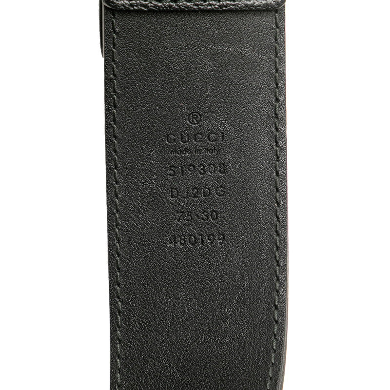 グッチ オフィディア ボディバッグ ウエストバッグ 519308 ブラック マルチカラー レザー レディース GUCCI 【中古】