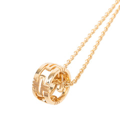 ブルガリ パレンテシ ペンダント ネックレス CL854268 K18YG イエローゴールド 750 レディース BVLGARI 【中古】