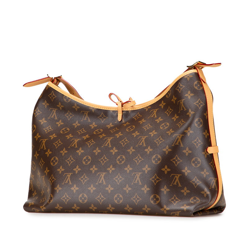ルイ ヴィトン モノグラム キャリーオールNM MM ショルダーバッグ M46197 ブラウン PVC レザー レディース LOUIS VUITTON 【中古】