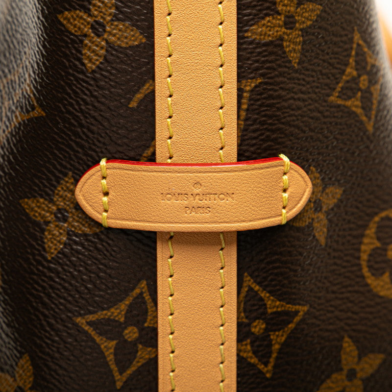 ルイ ヴィトン モノグラム キャリーオールNM MM ショルダーバッグ M46197 ブラウン PVC レザー レディース LOUIS VUITTON 【中古】