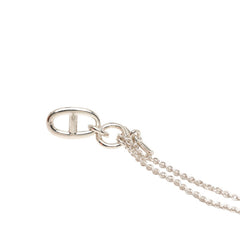 エルメス シェーヌダンクル アミュレット ペンダント ネックレス SV925 シルバー レディース HERMES 中古