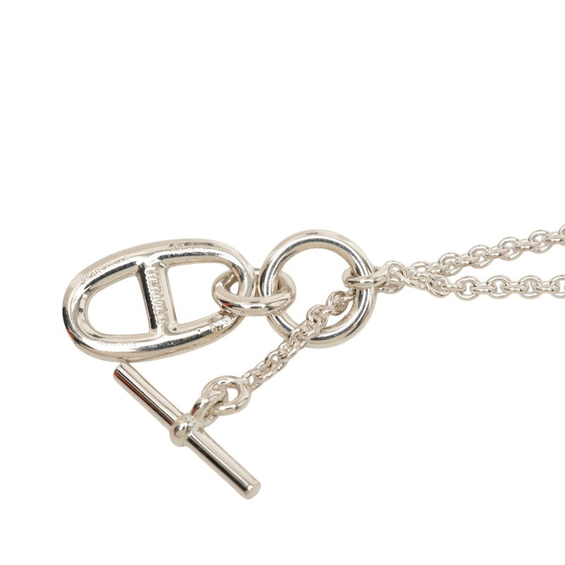 エルメス シェーヌダンクル アミュレット ペンダント ネックレス SV925 シルバー レディース HERMES 中古