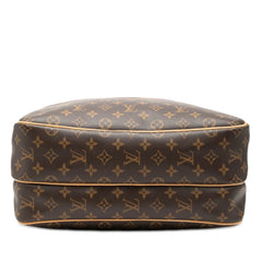 ルイ ヴィトン モノグラム リポーターGM 斜め掛け ショルダーバッグ M45252 ブラウン PVC レザー レディース LOUIS VUITTON 【中古】