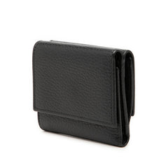 グッチ GGマ－モント 三つ折り財布 コンパクトウォレット 524672 ブラック レザー レディース GUCCI 【中古】