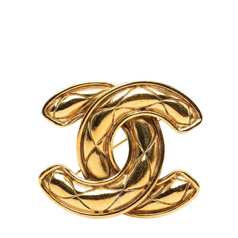 シャネル ココマーク ブローチ ゴールド メッキ レディース CHANEL 【中古】