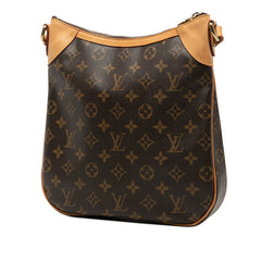ルイ ヴィトン モノグラム オデオンPM 斜め掛け ショルダーバッグ M56390 ブラウン PVC レザー レディース LOUIS VUITTON 【中古】