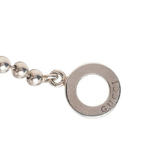 グッチ ボールチェーン ブレスレット Tバー SV925 シルバー レディース GUCCI 【中古】