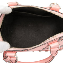 ルイ ヴィトン エピ アルマBB ハンドバッグ ショルダーバッグ 2WAY M42587 ピンク ブラック レザー レディース LOUIS VUITTON 【中古】