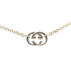 グッチ インターロッキングG ネックレス SV925 シルバー レディース GUCCI 【中古】