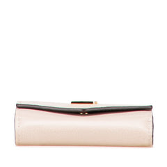 ルイ ヴィトン ポルトフォイユ ロックミニ 三つ折り財布 M69340 グレージュ レザー レディース LOUIS VUITTON 【中古】