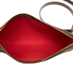 ルイ ヴィトン ダミエ エヴァ チェーン ハンドバッグ ショルダーバッグ 2WAY N55213 ブラウン PVC レザー レディース LOUIS VUITTON 【中古】