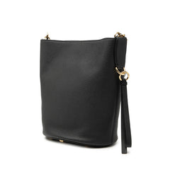 サルヴァトーレフェラガモ ガンチーニ ショルダーバッグ バケットバッグ EZ-21 2892 ブラック レザー レディース Salvatore Ferragamo 【中古】