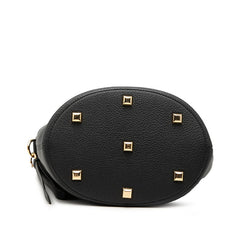 サルヴァトーレフェラガモ ガンチーニ ショルダーバッグ バケットバッグ EZ-21 2892 ブラック レザー レディース Salvatore Ferragamo 【中古】