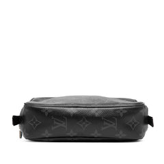 ルイ ヴィトン モノグラム エクリプス トゥルース トワレ PM ポーチ セカンドバッグ M43384 ブラック PVC メンズ LOUIS VUITTON 【中古】