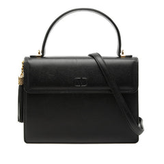 ヴァレンティノ ガラヴァーニ ハンドバッグ ショルダーバッグ 2WAY ブラック レザー レディース VALENTINO 【中古】