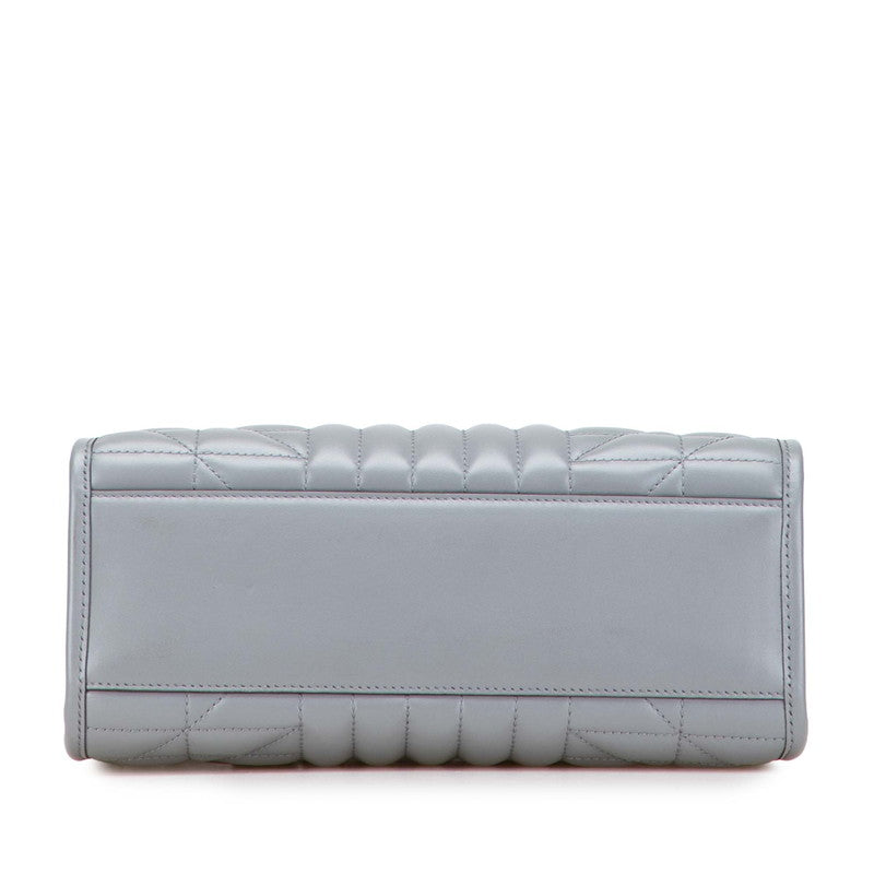 グッチ GGマーモント チェーンショルダーバッグ トートバッグ 681483 グレー系 レザー レディース GUCCI 【中古】
