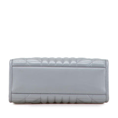 グッチ GGマーモント チェーンショルダーバッグ トートバッグ 681483 グレー系 レザー レディース GUCCI 【中古】
