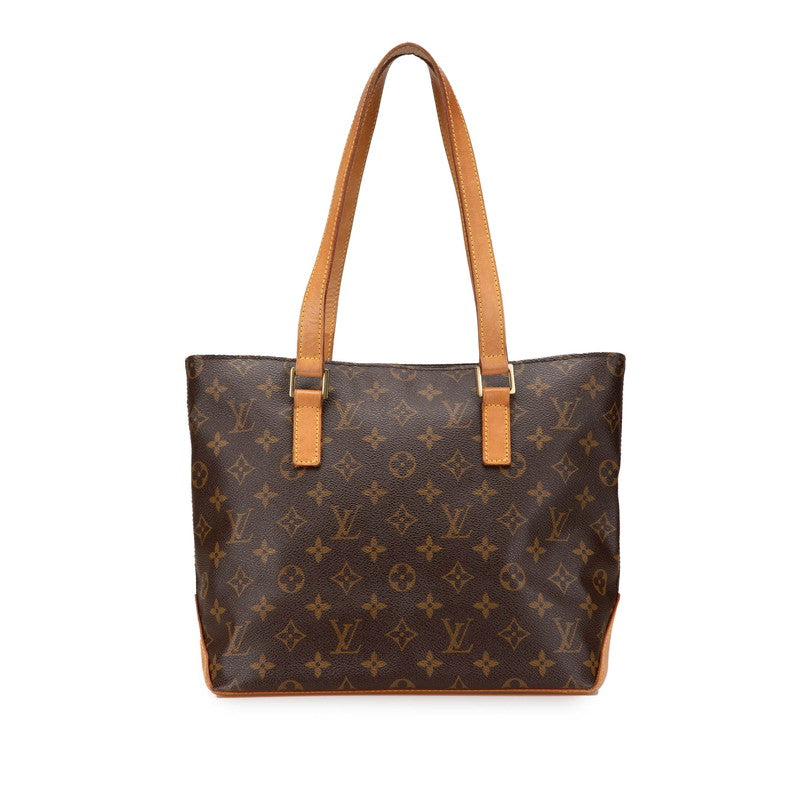 ルイ ヴィトン モノグラム カバピアノ ハンドバッグ トートバッグ M51148 ブラウン PVC レザー レディース LOUIS VUITTON 【中古】